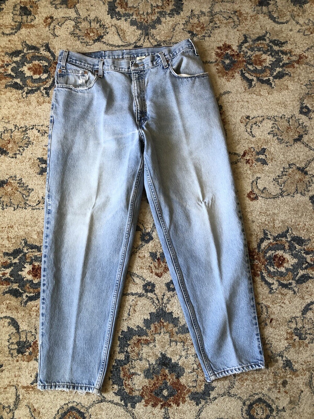 Vintage 2002 Levis 560 Jeans Mens 38x30 Loose Fit Tapered Leg 100% Cotton